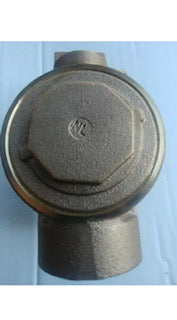 A.Y. McDonald 74604BF 2" Ball Style Angle Lockwing FNPT Valve Curb Stop 5149-426