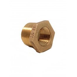 LF BRASS STD BUSHING THREADED 1" X 3/4"