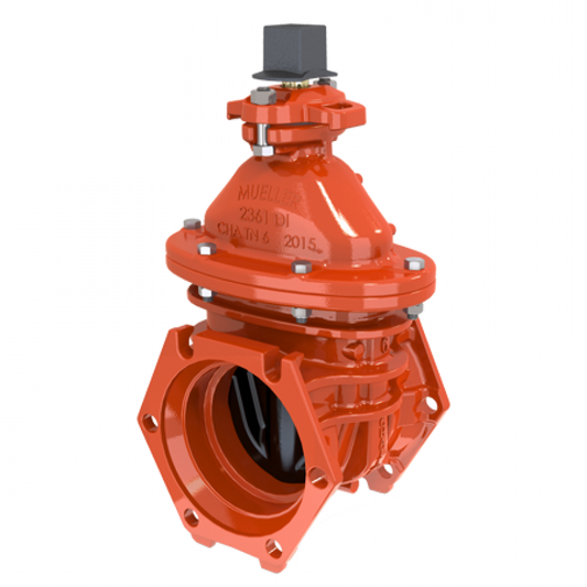 MUELLER COMPANY A-2361 Series 6 in. Mechanical Joint Ductile Iron Open Left Resilient Wedge Gate Valve