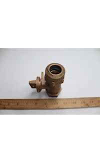 AY McDonald 3/4" Ball Valve CTS x Meter - NL 3/4" x 3/4" / 7100MWT