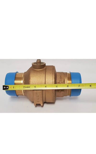 FORD METER BOX 2" BRASS CORP BALL VALVE JOINT FB500-7-NL